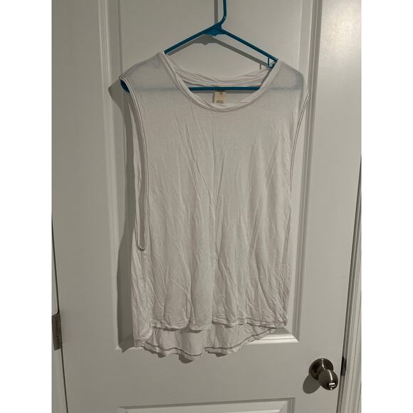 Free People Tops - Free People We the Free The It Muscle Tee Tank in White size small
